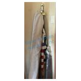 American Flag with Decorative Umbrella