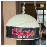 Coors Light Branded Hanging Lamp