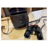 7x35 Binoculars with Leather Case