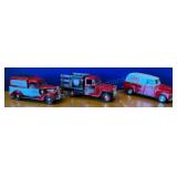 Lennox Trucks With Keys Set of Three