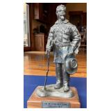 Pewter Figurine of Historical Figure