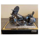 Michael Ricker Pewter Motorcycle Sculpture
