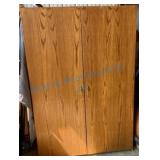 Oak Wine Cooler Cabinet with Breeze Air Unit
