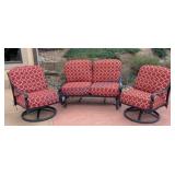 Outdoor Patio Set With Cushioned Seating