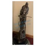 Mountain Man by Frederic Remington Bronze Sculptur