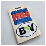 "1984" Book w/ Bella Vista POA Sticker