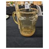 Vintage Federal Glass Pitcher