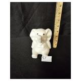 Vintage Wight Elephant candel holder