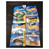 Lot of 4 HotWheels Collectible Cars