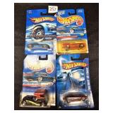 Lot of 4 HotWheels Collectible Cars
