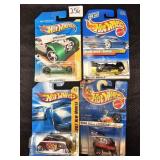 Lot of 4 HotWheels Collectible Cars