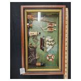 Vintage Nautical Shadow Box