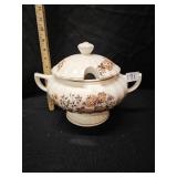 Vintage Arnart White Porcelain Soup Tureen
