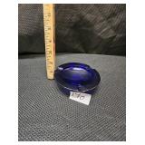 Vintage Colbalt Blue Ash Tray