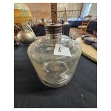 Vintage Duraglas clearKerosene jar