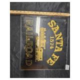 Vintage Santa Fe Railroad Sign