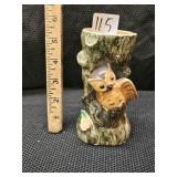 Vintage Owl Bud Vase