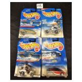 Lot of 4 HotWheels Collectible Cars
