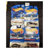 Lot of 4 HotWheels Collectible Cars