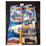Lot of 4 HotWheels Collectible Cars