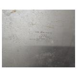 Vintage Traco Aluminium Car Hop Window Tray