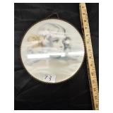 Vintage Flue Cover featuring Victorian Style Art