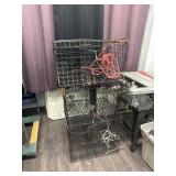 Three crab pots