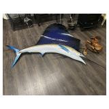 Taxidermy sailfish