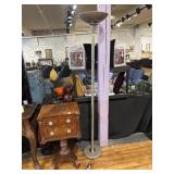 Metal floor lamp