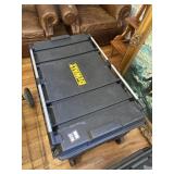 Large black DeWalt rolling toolbox
