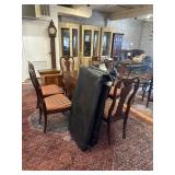 Dining room table and chairs