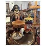 Two resin Halloween figures