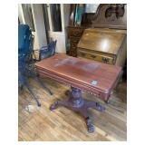 Hairy paw foot table