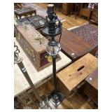 Black floor lamp