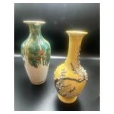 Two small oriental vases