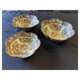 Antique Three piece thousand butterfly oriental p
