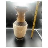 Antique crackleware vase