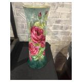 Antique hand-painted vase
