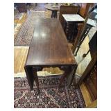 Antique Queen Anne drop leaf table