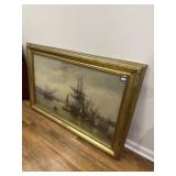 Louis Timmermans ship scene artwork