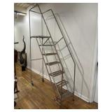 Very tall, work step ladder