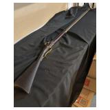 Antique flintlock rifle