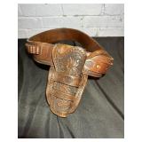 Fancy leather holster