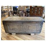 Small carved trunk