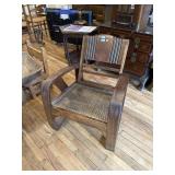 Wooden armchair