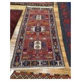 Handmade Shirvan Kazak rug
