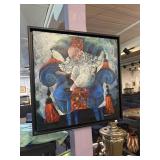 Fantasy oil on campus signed a Demi 03