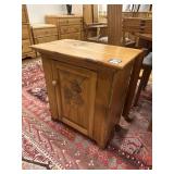 Carved wooden cabinet