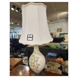 Green flower design lamp