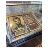 Abraham Lincoln framed artwork